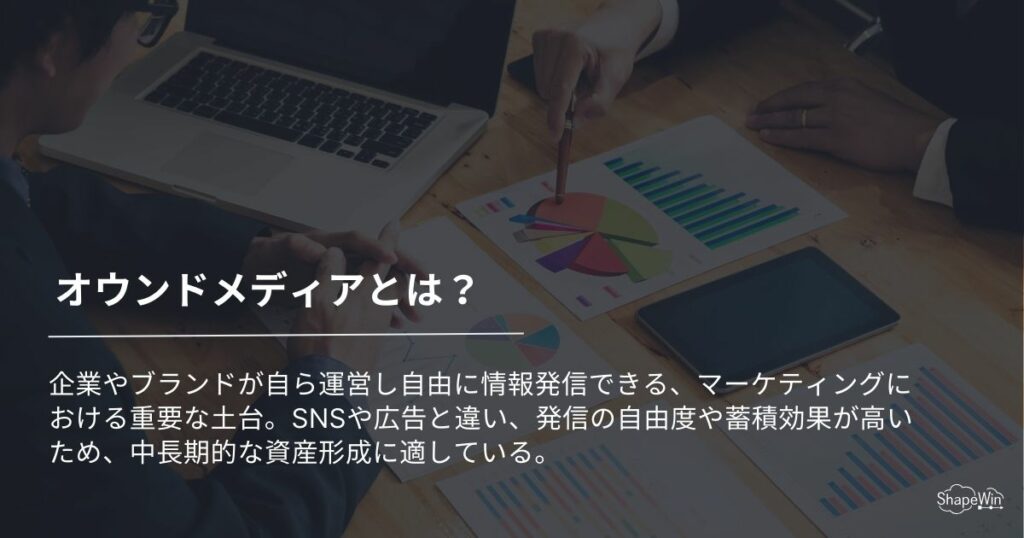 オウンドメディアとは？＿インフォグラッフィック